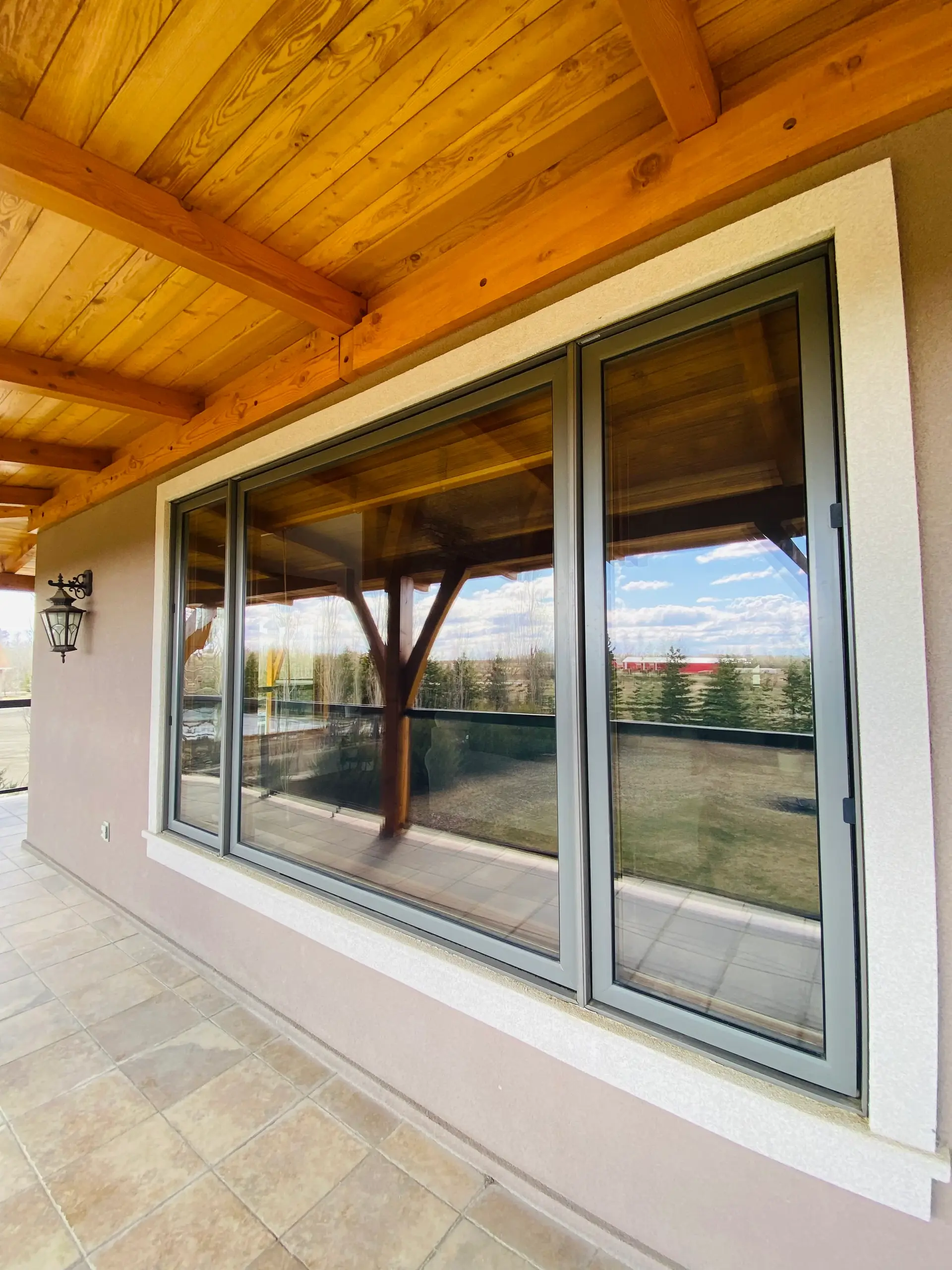 Exterior window cleaning in Grande Prairie - crystal clear curb appeal