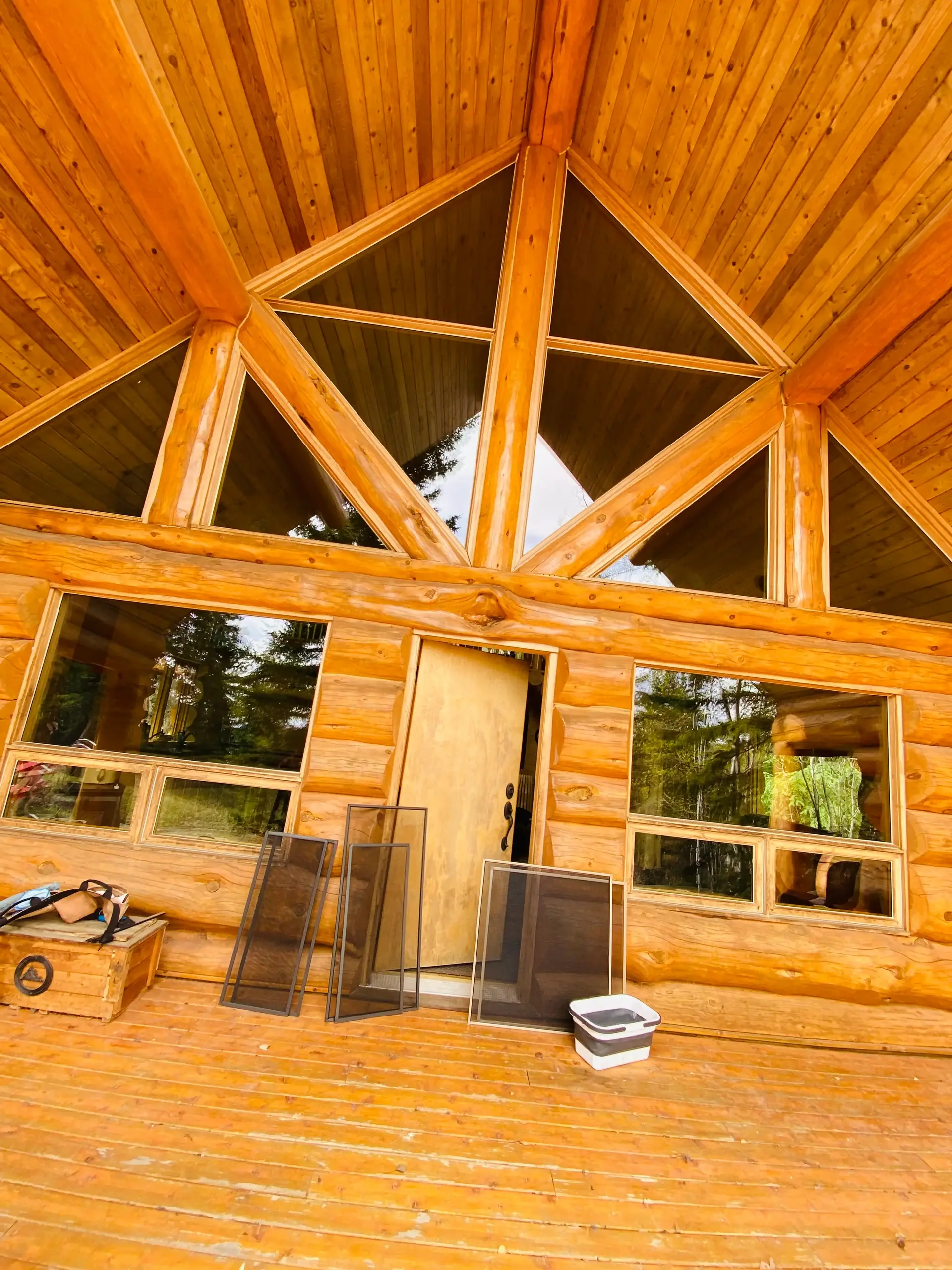 Window screen cleaning service in Grande Prairie - allergen-free airflow