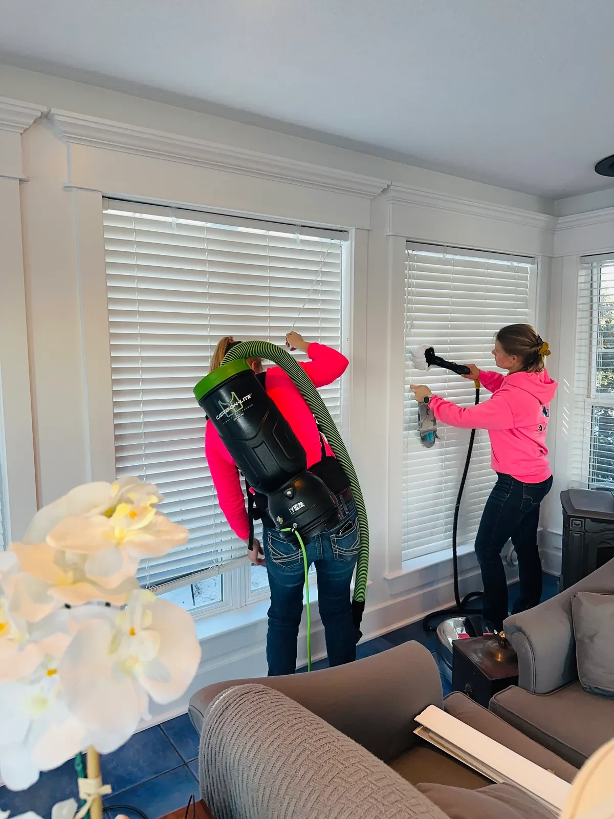 Blind Steam Cleaning